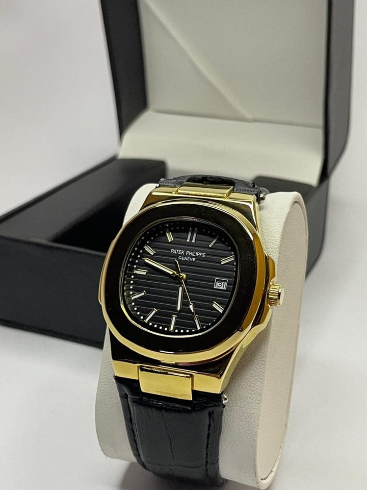 PP Master Lock Leather Strap Watch (Model: PP-ML01) AA-STYLE |