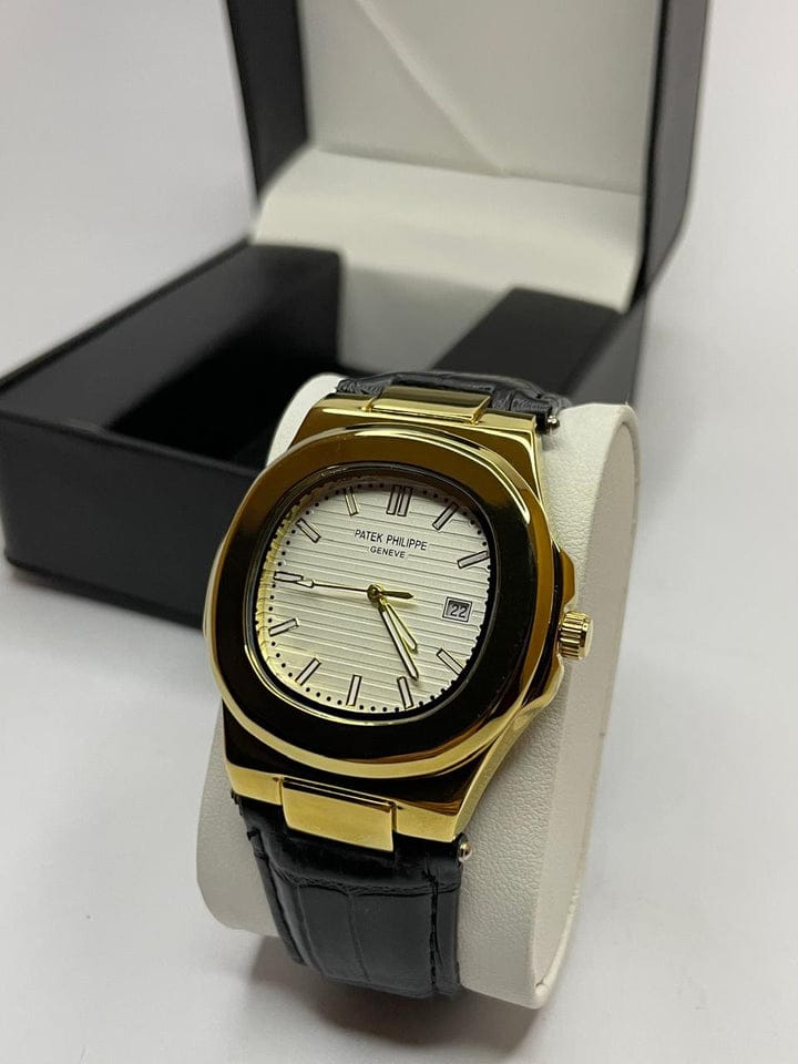 PP Master Lock Leather Strap Watch (Model: PP-ML01) AA-STYLE |
