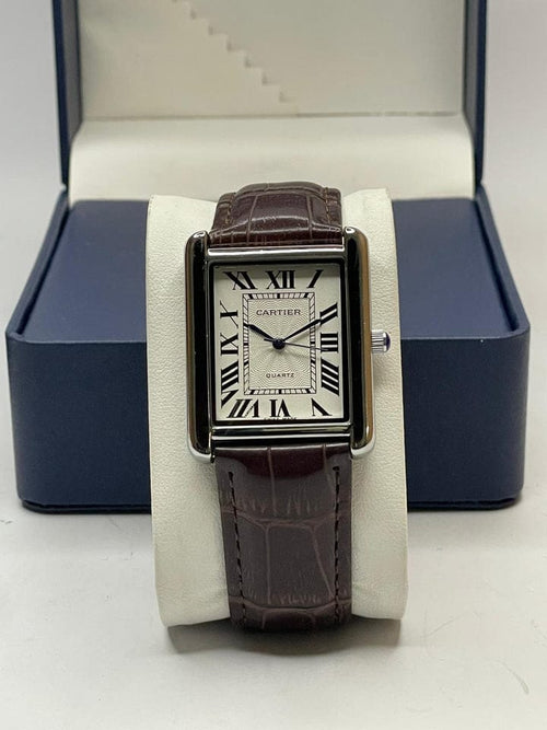 Cartier Tank Old Money Watch | Leather Strap | AA-STYLE |