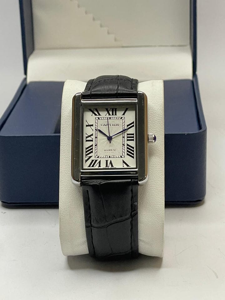 Cartier Tank Old Money Watch | Leather Strap | AA-STYLE |