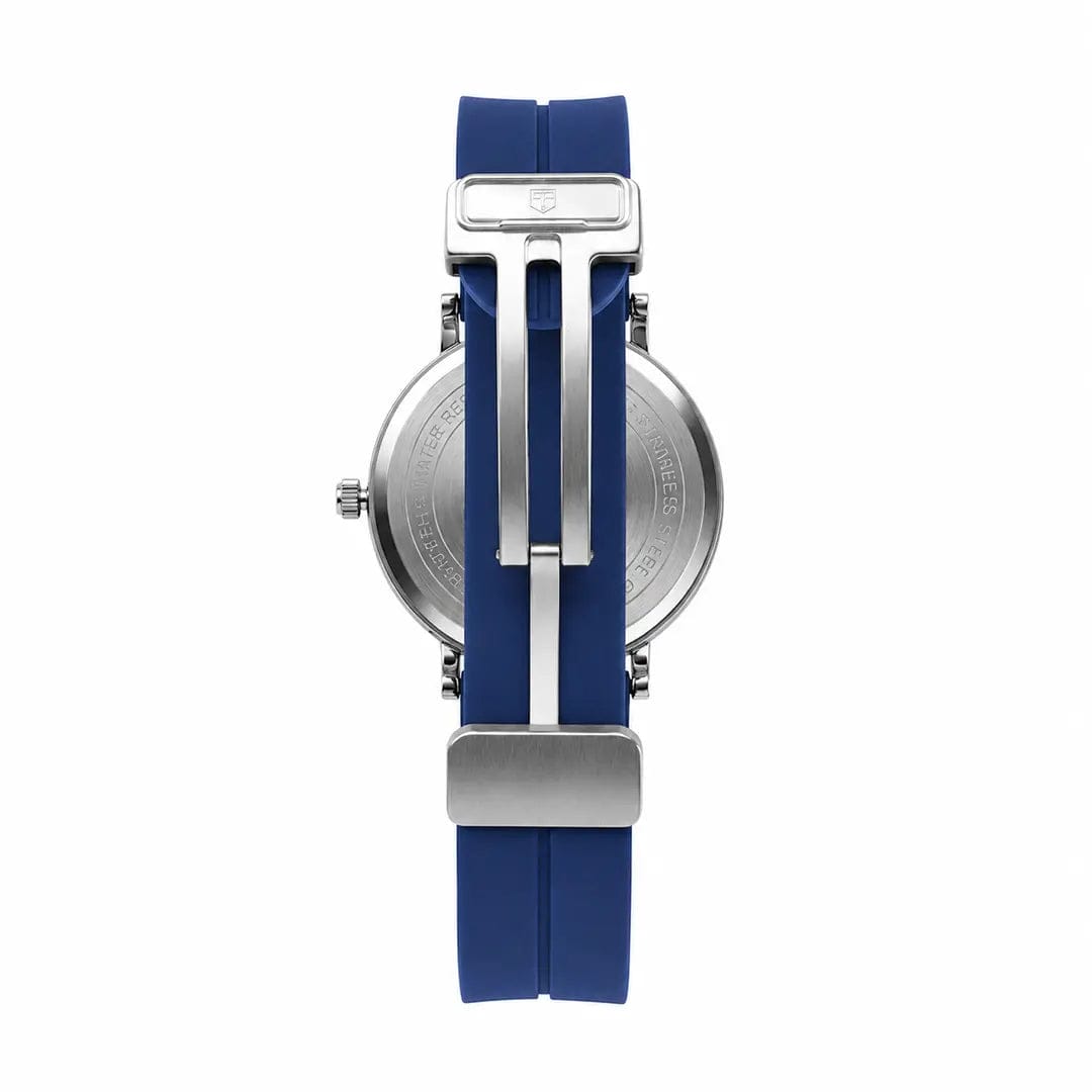 Timas Vector Series | Futuristic Geometric Dial Sports Watch with Premium Silicone Strap (AWTM-00270) | AA-STYLE |.