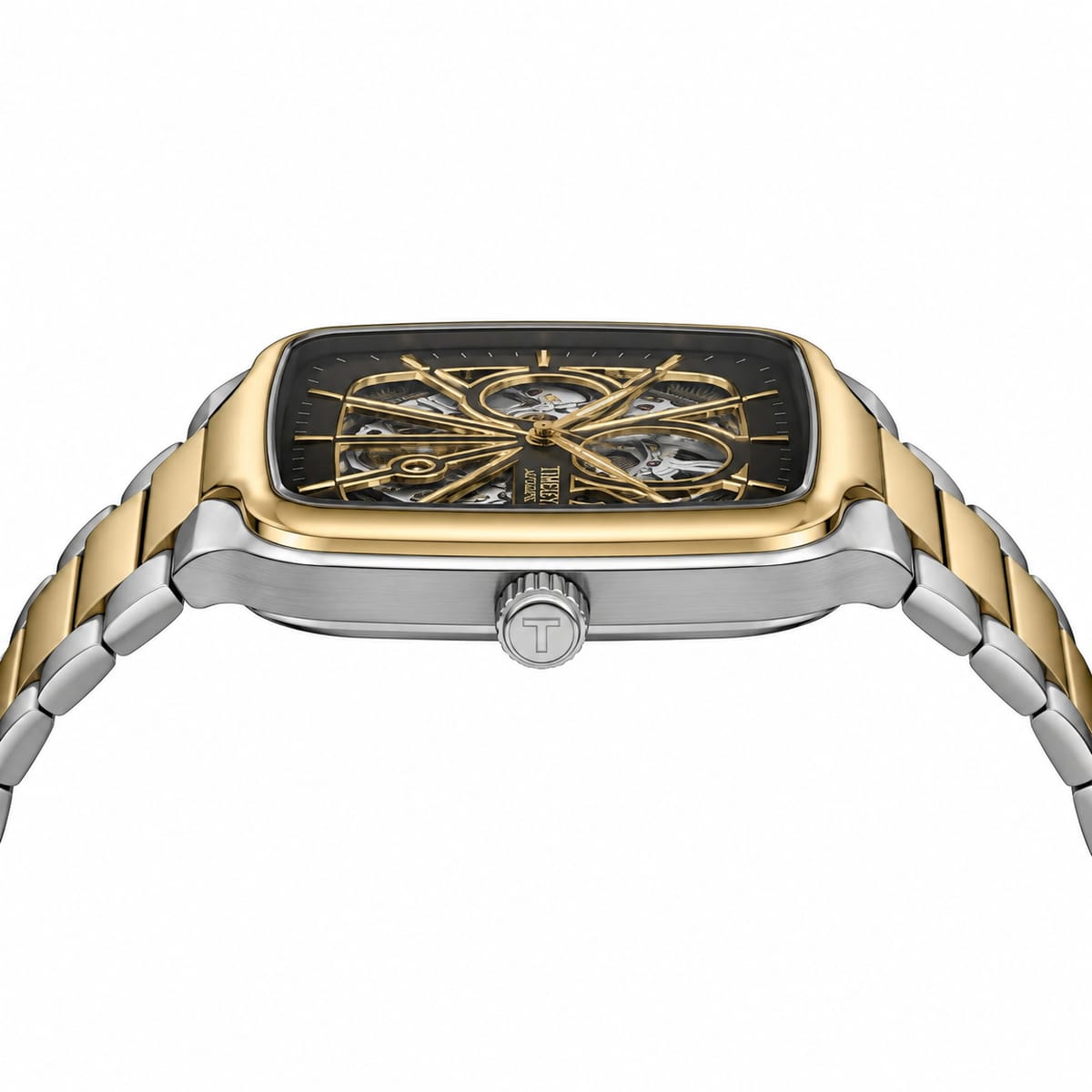 Timekey automatic skeleton | Premium square-bezel mechanical series (AWTM-00203) | AA-STYLE |