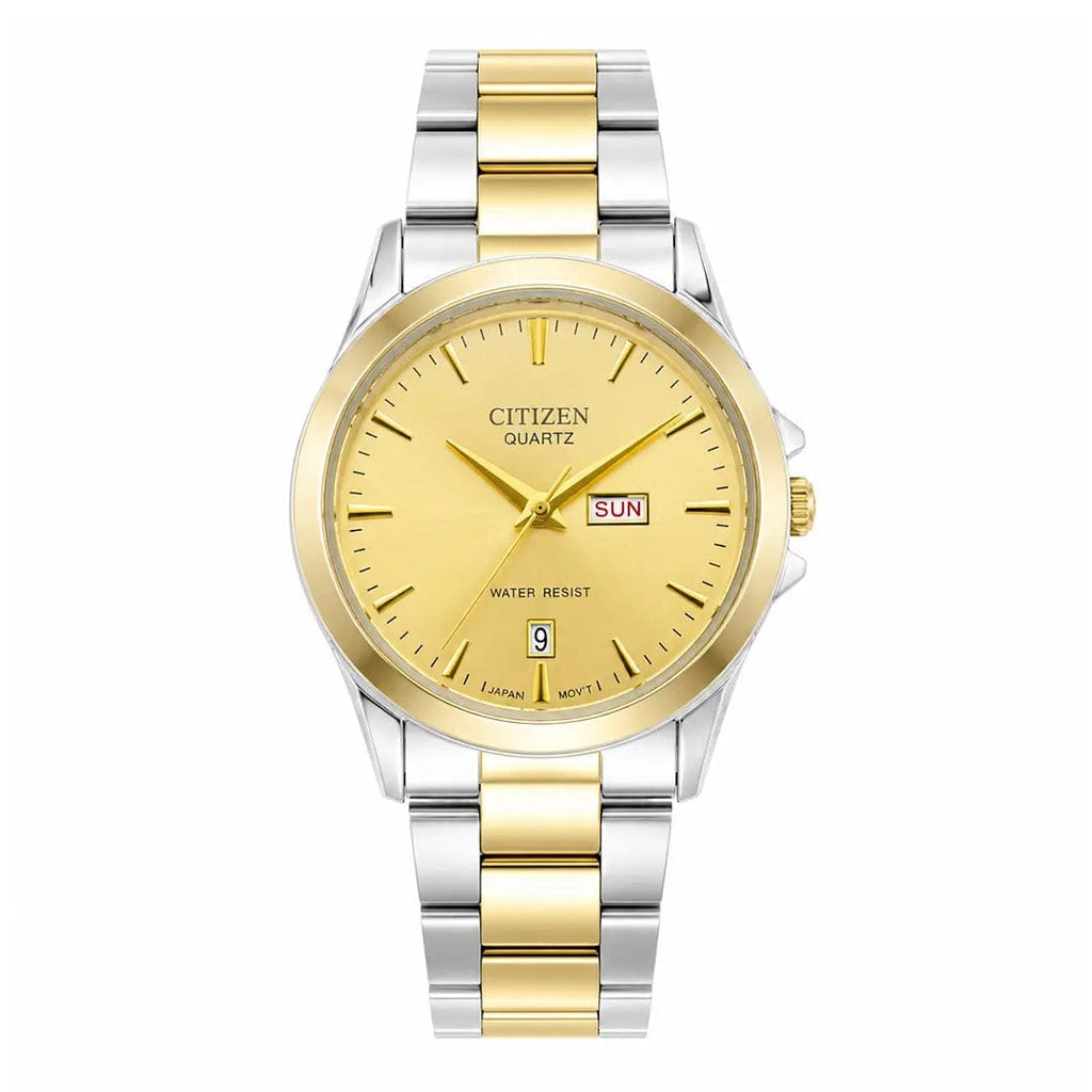 Citizen Quartz Executive Day-Date Edition | Bi-Tonal Dress Watch with Dual Calendar (AWCM-00268) | AA-STYLE |