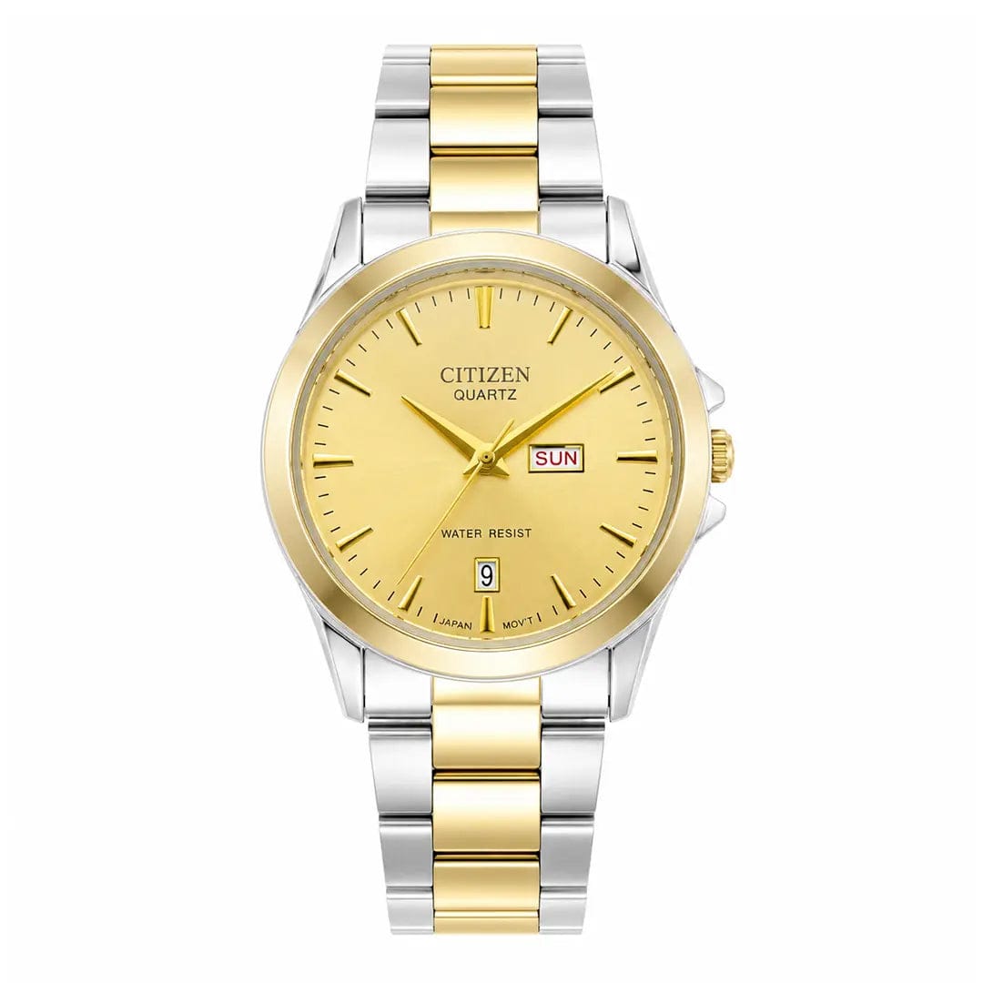 Citizen Quartz Executive Day-Date Edition | Bi-Tonal Dress Watch with Dual Calendar (AWCM-00268) | AA-STYLE |