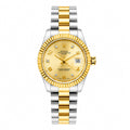Rolex Datejust Style Edition | Fluted Bezel Two-Tone Steel Quartz Watch (AWRM-00273) | AA-STYLE |
