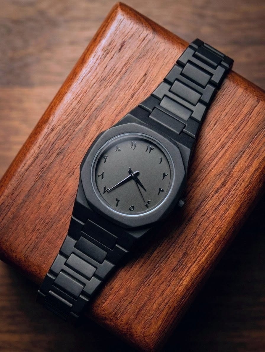 Black Aura Stainless Steel Premium Quaility | AA-Style |
